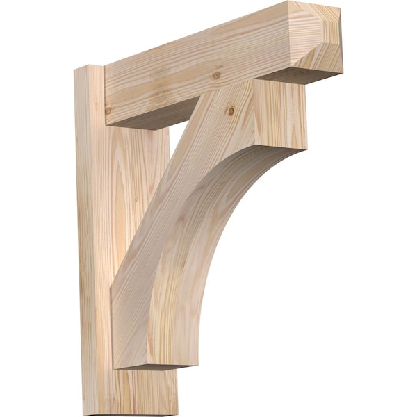 Ekena Millwork Westlake Smooth Craftsman Outlooker, Douglas Fir, 5 1/2"W x 20"D x 20"H OUT06X20X20WTL04SDF - main